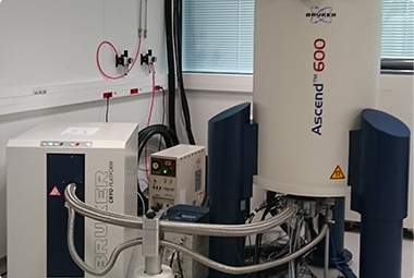Spectromètre RMN 600 MHz Bruker avec cryosonde (1H/13C/31P)
