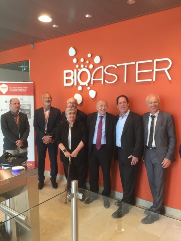 BIOASTER has been pleased to welcome a delegation of the Brookings Institution invited by Mister Gérard COLLOMB