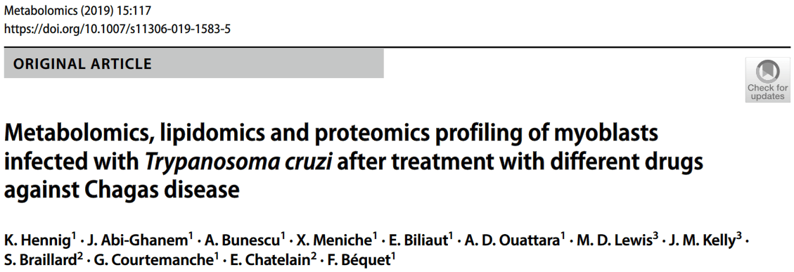 Publication CHAGAS